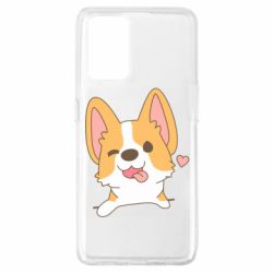 Чехол для Oppo A74 4G Милый корги - PrintSalon