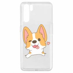 Чехол для Oppo A91/Reno3 Милый корги - PrintSalon