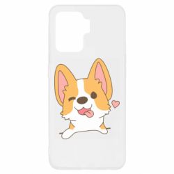 Чехол для Oppo Reno 5 Lite Милый корги - PrintSalon