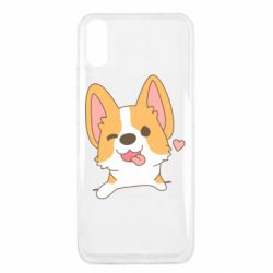 Чехол для Xiaomi Redmi 9a Милый корги - PrintSalon