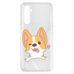 Чехол для Realme 6 Pro Милый корги - PrintSalon