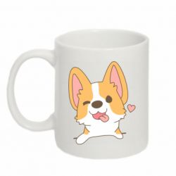 Чашка 320ml Милый корги
