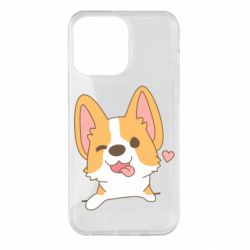 Чехол для iPhone 14 Pro Max Милый корги - PrintSalon