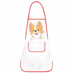Фартук Милый корги - PrintSalon