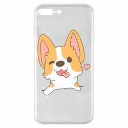 Чехол для iPhone 8 Plus Милый корги - PrintSalon