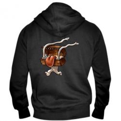 Мужское худи на молнии Mimic - PrintSalon