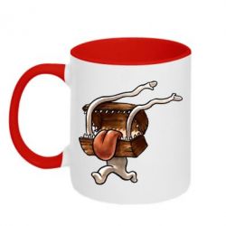 Чашка двухцветная 320ml Mimic - PrintSalon