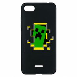 Чехол для Xiaomi Redmi 6A Minecraft 3D - PrintSalon