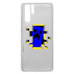 Чехол для Huawei P30 Pro Minecraft 3D - PrintSalon