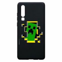Чехол для Huawei P30 Minecraft 3D - PrintSalon