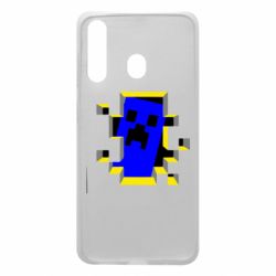 Чехол для Samsung A60 Minecraft 3D - PrintSalon