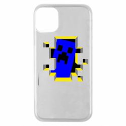 Чехол для iPhone 11 Pro Minecraft 3D - PrintSalon
