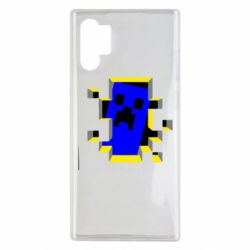 Чехол для Samsung Note 10 Plus Minecraft 3D - PrintSalon