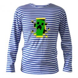 Тельняшка с длинным рукавом Minecraft 3D