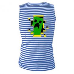 Майка-тільняшка Minecraft 3D