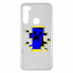 Чехол для Xiaomi Redmi Note 8 Minecraft 3D - PrintSalon