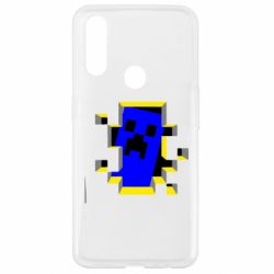 Чехол для Oppo A31 Minecraft 3D - PrintSalon