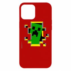 Чехол для iPhone 12 Pro Max Minecraft 3D - PrintSalon