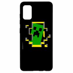 Чехол для Samsung A41 Minecraft 3D