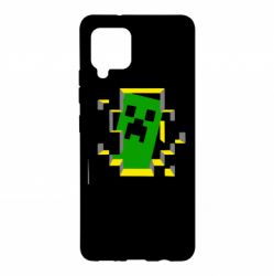 Чехол для Samsung A42 5G Minecraft 3D - PrintSalon