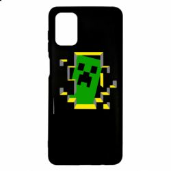 Чехол для Samsung M51 Minecraft 3D - PrintSalon