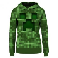 Жіноче 3D худі Minecraft