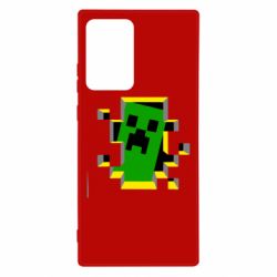 Чехол для Samsung Note 20 Ultra Minecraft 3D - PrintSalon