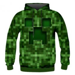 Чоловіче 3D худі Minecraft - PrintSalon