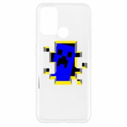Чехол для Oppo A52/A72/A92 Minecraft 3D - PrintSalon