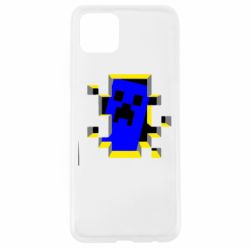 Чехол для Oppo A92s Minecraft 3D - PrintSalon