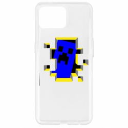 Чехол для Oppo Reno 4 Lite Minecraft 3D - PrintSalon
