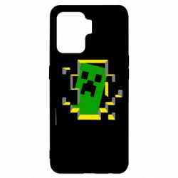 Чехол для Oppo Reno 5 Lite Minecraft 3D - PrintSalon