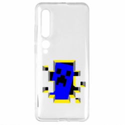 Чехол для Xiaomi Mi10/10 Pro Minecraft 3D - PrintSalon