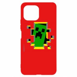 Чехол для Xiaomi Mi11 Lite Minecraft 3D - PrintSalon
