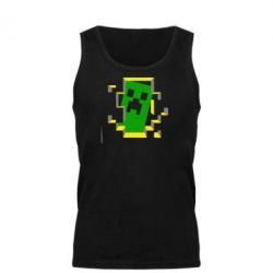 Мужская майка Minecraft 3D - PrintSalon