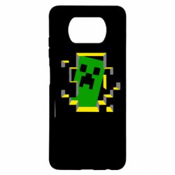 Чехол для Xiaomi Poco X3 Minecraft 3D - PrintSalon