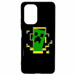 Чехол для Xiaomi Poco F3/K40 Minecraft 3D - PrintSalon