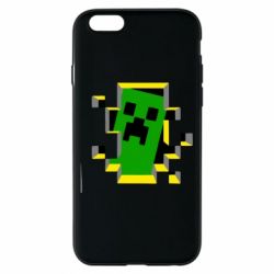 Чехол для iPhone 6/6S Minecraft 3D - PrintSalon
