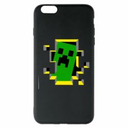 Чехол для iPhone 6 Plus/6S Plus Minecraft 3D - PrintSalon