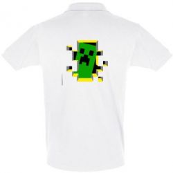 Мужское поло Minecraft 3D - PrintSalon