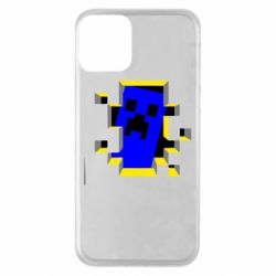 Чехол для iPhone 11 Minecraft 3D - PrintSalon