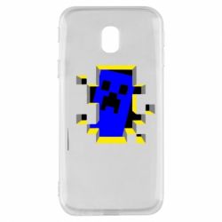Чехол для Samsung J3 2017 Minecraft 3D - PrintSalon