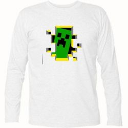 Футболка з довгим рукавом Minecraft 3D