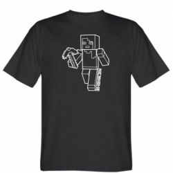 Мужская футболка Stedman Minecraft and hero nickname - PrintSalon