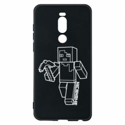 Чехол для Meizu Note 8 Minecraft and hero nickname - PrintSalon