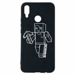 Чехол для Huawei P Smart Plus 2018 Minecraft and hero nickname - PrintSalon