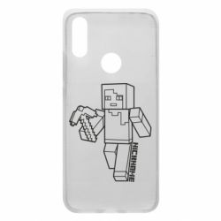 Чехол для Xiaomi Redmi 7 Minecraft and hero nickname - PrintSalon