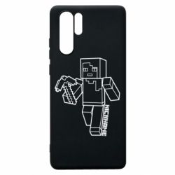 Чехол для Huawei P30 Pro Minecraft and hero nickname - PrintSalon