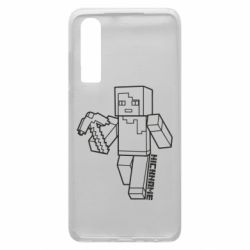 Чехол для Huawei P30 Minecraft and hero nickname - PrintSalon