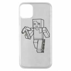 Чехол для iPhone 11 Pro Minecraft and hero nickname - PrintSalon